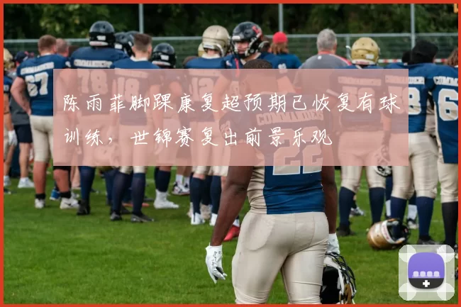 陈雨菲脚踝康复超预期已恢复有球训练，世锦赛复出前景乐观